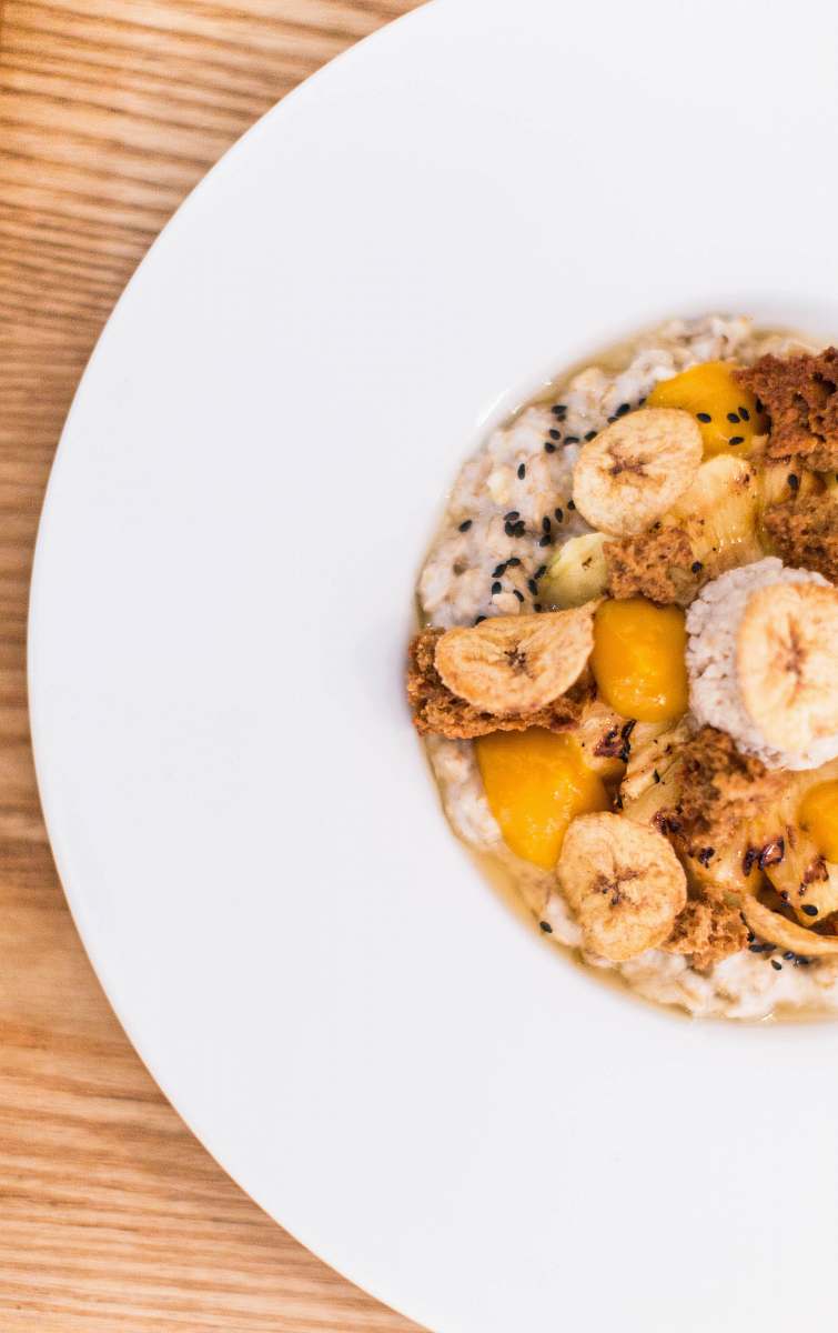 united kingdom granola food on plate breakfast